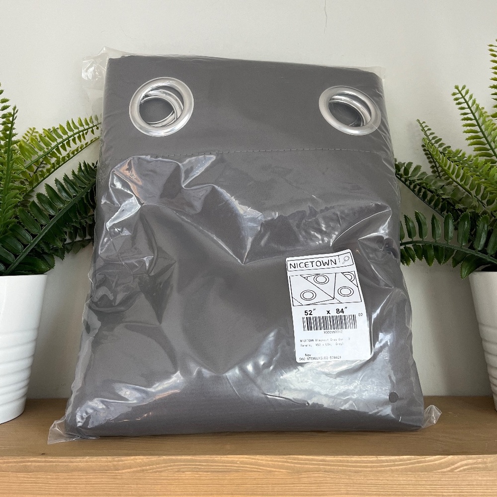 NICETOWN Blackout Curtain & Drape 84 inch Length